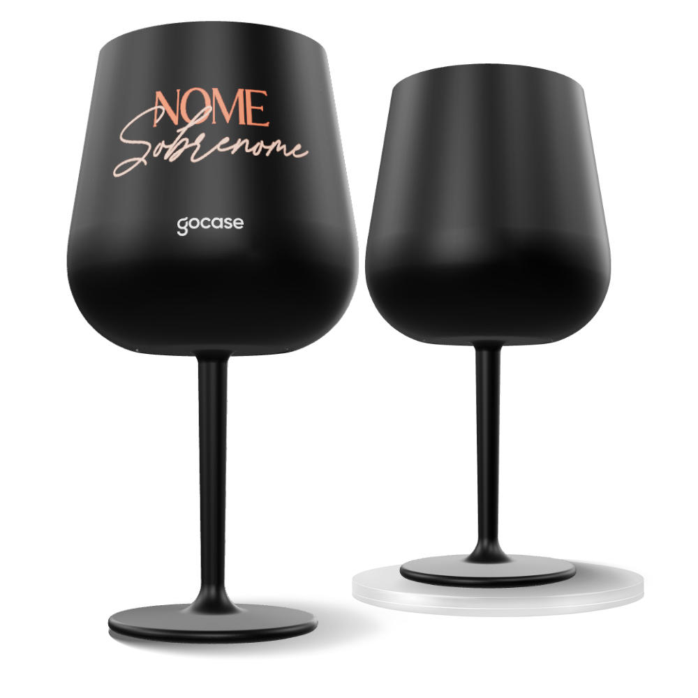Taça Térmica Drink -  Nome Charmoso