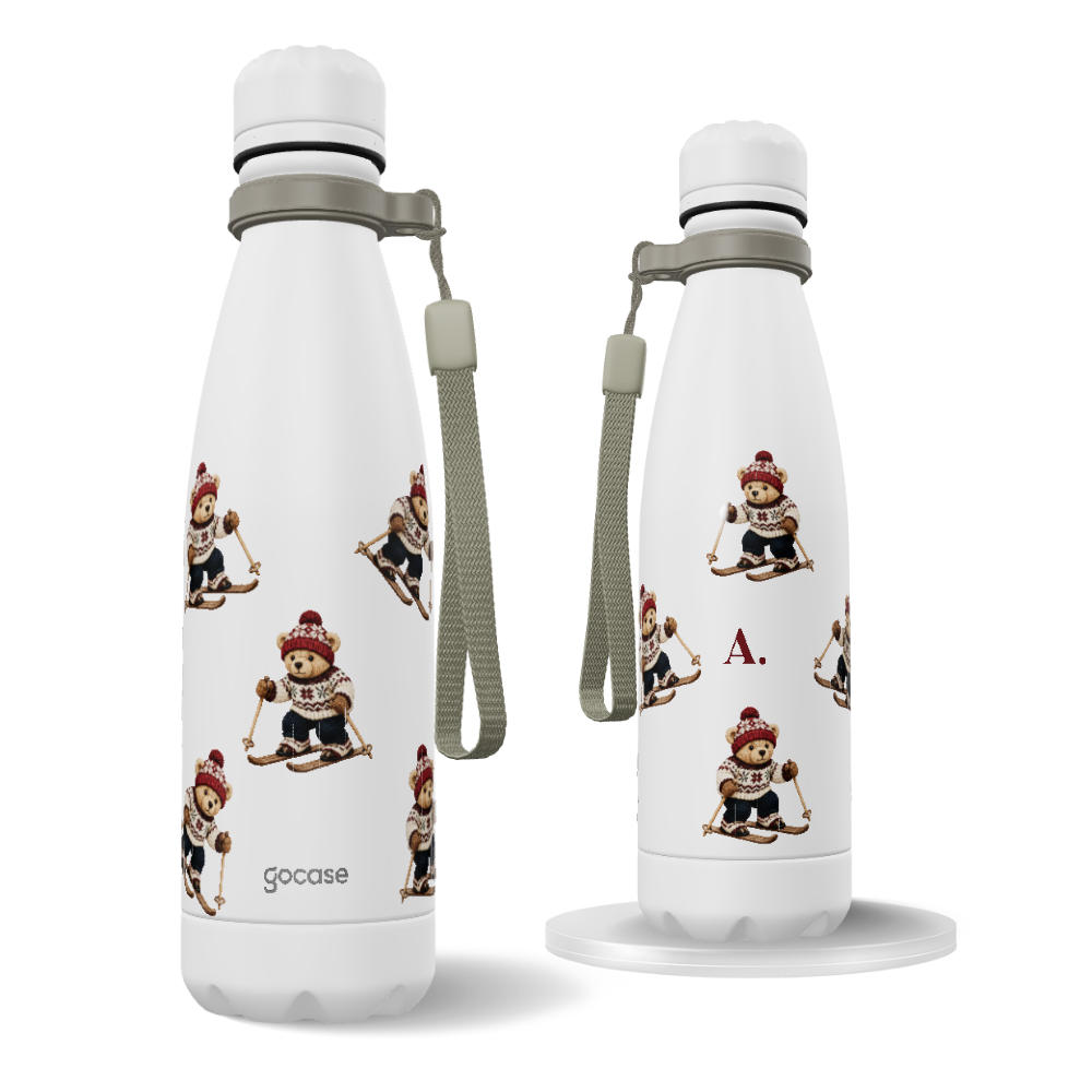 Garrafa Térmica Urban + Ebook - Urso Ski