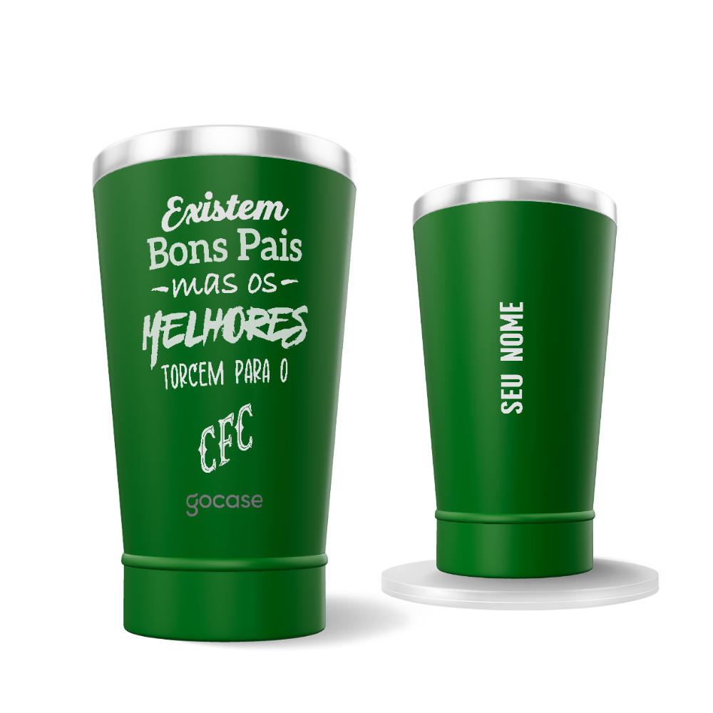 Copo Térmico Cerveja + Ebook - Coritiba - Melhor pai