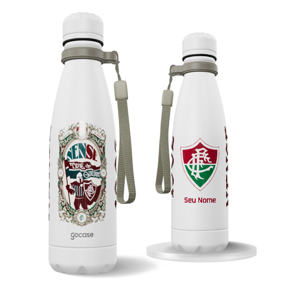 Garrafa Térmica Urban + Ebook - Fluminense - Vintage Classic