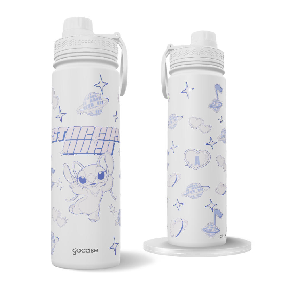 Garrafa Térmica Fresh + Ebook - Lilo & Stitch - Angel Star Gril