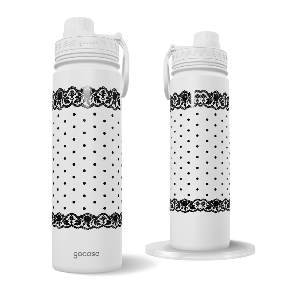 Garrafa Térmica Fresh + Ebook - Lace & Dots