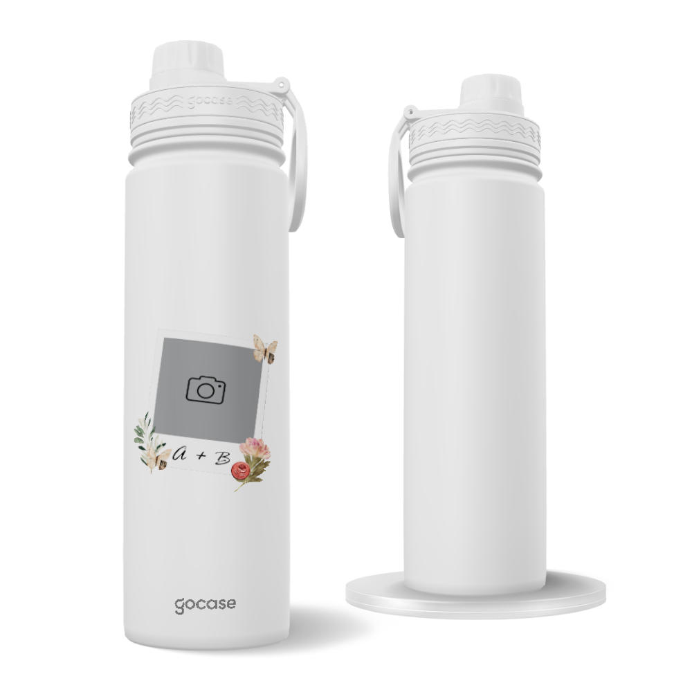 Garrafa Térmica Fresh + Ebook - Garden Memory