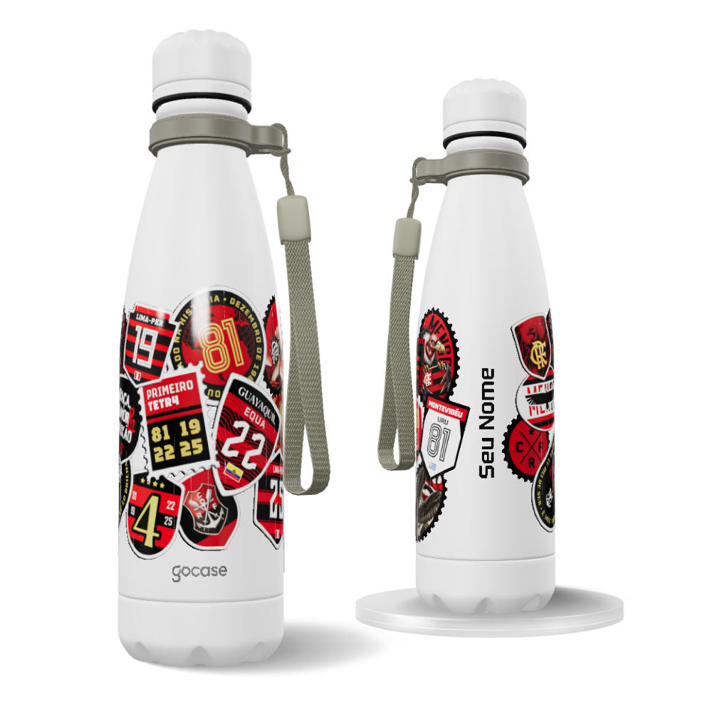 Garrafa Térmica Urban - Flamengo - Souvenir Stamps