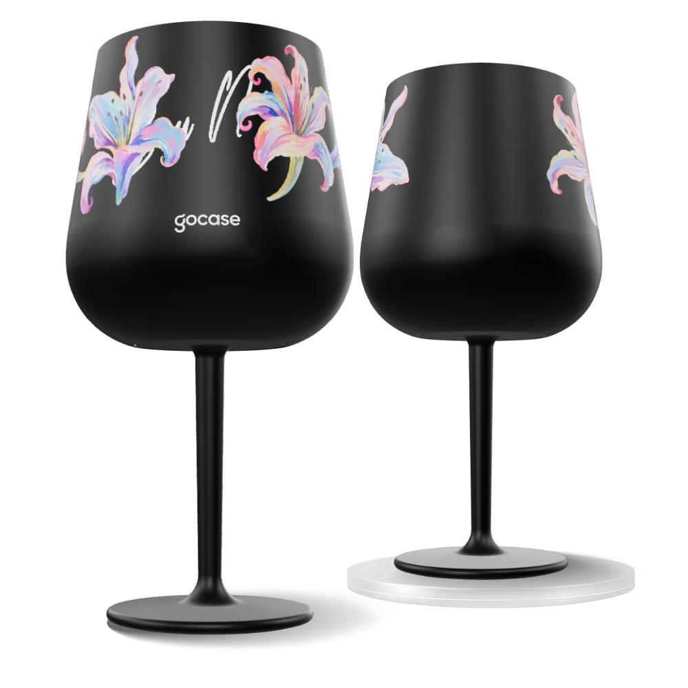 Taça Térmica Drink - Maxi Lírios