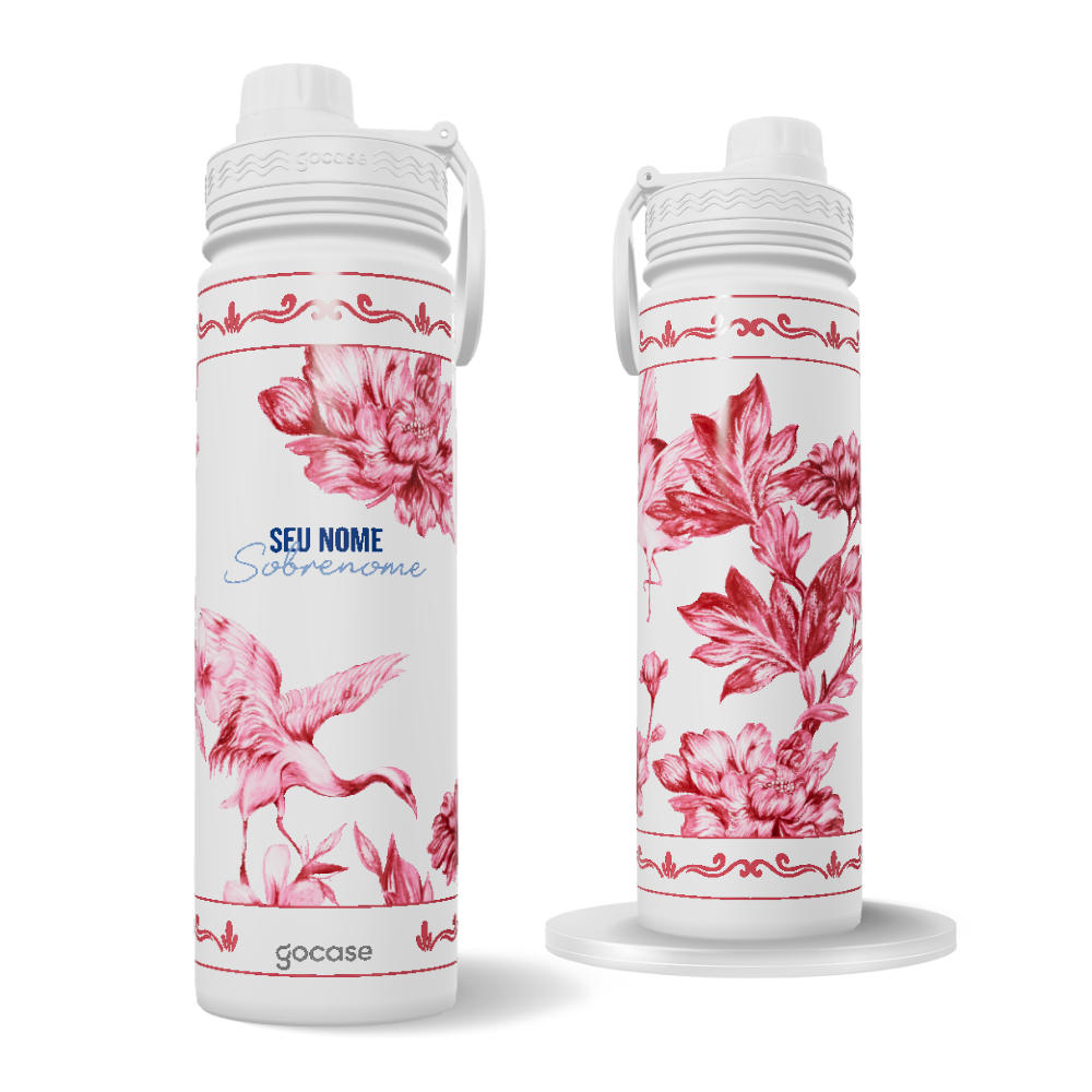 Garrafa Térmica Fresh - Cisne Botânico Clássico