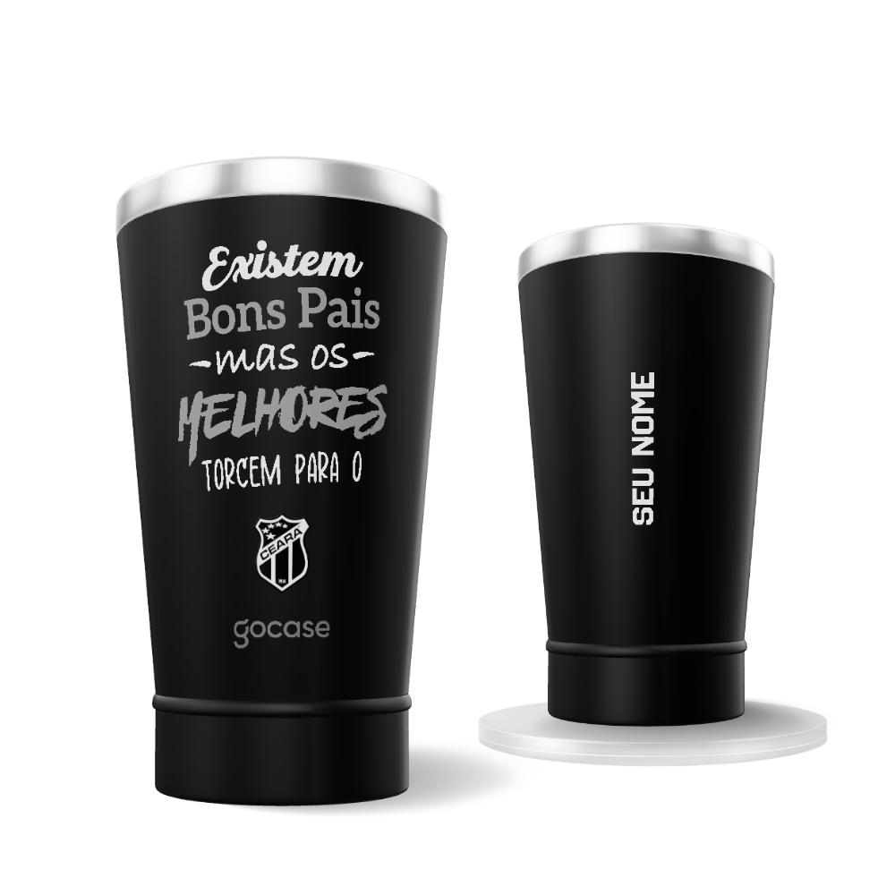 Copo Térmico Cerveja + Ebook - Ceará - Melhor pai