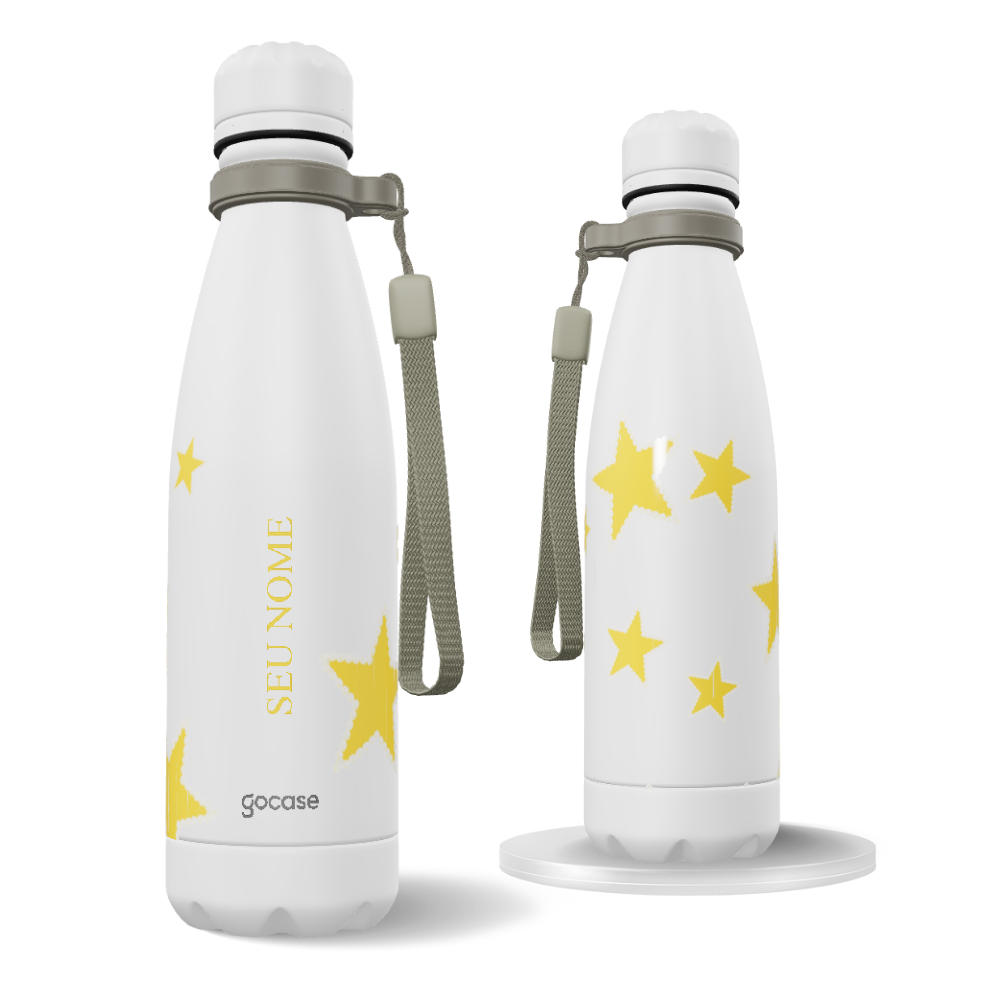 Garrafa Térmica Urban -  Estrelas de Pérola