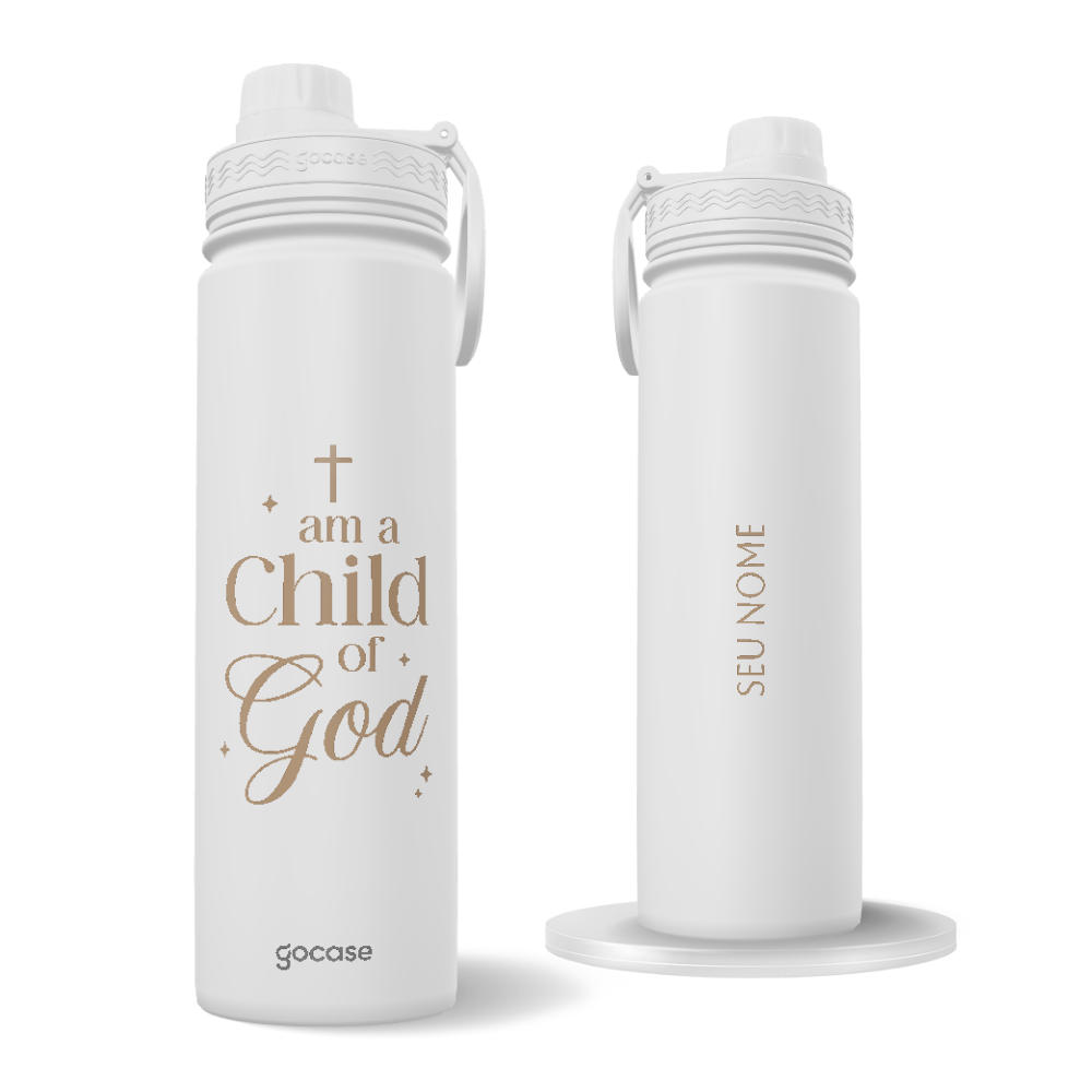 Garrafa Térmica Fresh + Ebook - Child Of God
