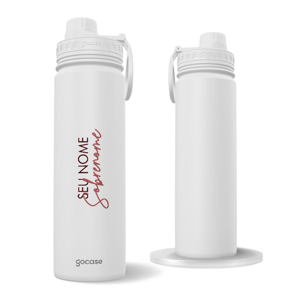 Garrafa Térmica Fresh + Ebook - Signature Duo