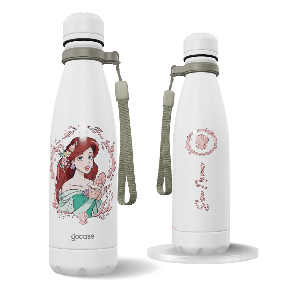 Garrafa Térmica Urban - Princesas - Delicate Ariel