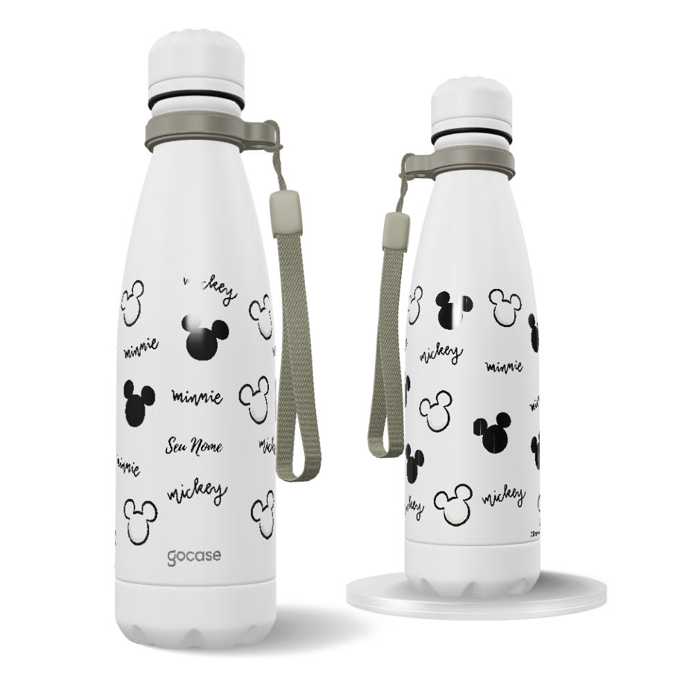 Garrafa Térmica Urban + Ebook - Mickey - Classic Mouse Pattern
