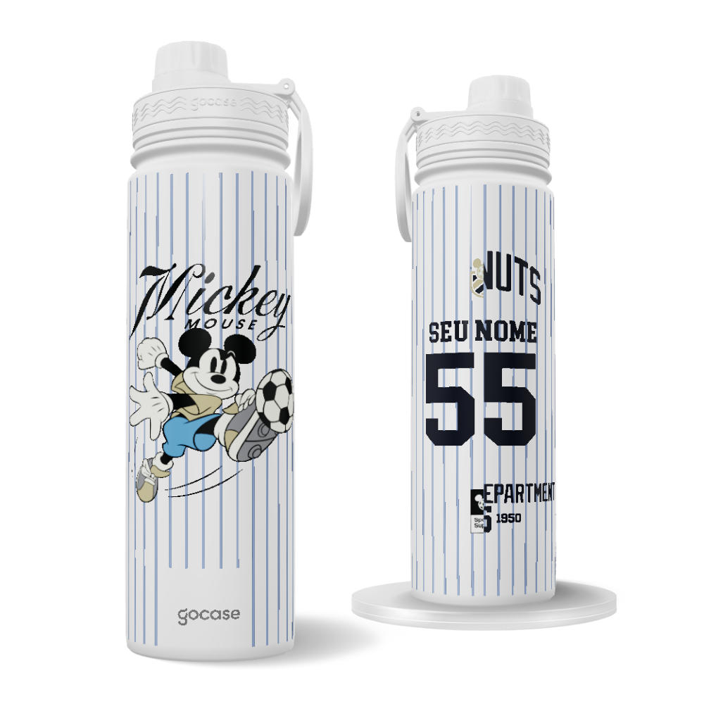 Garrafa Térmica Fresh + Ebook - Mickey & Amigos - Mickey Sporty