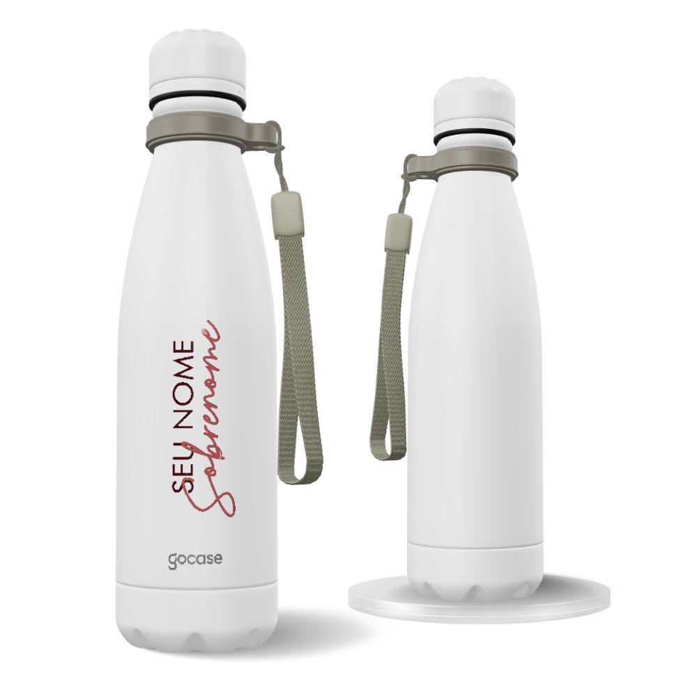 Garrafa Térmica Urban + Ebook - Signature Duo
