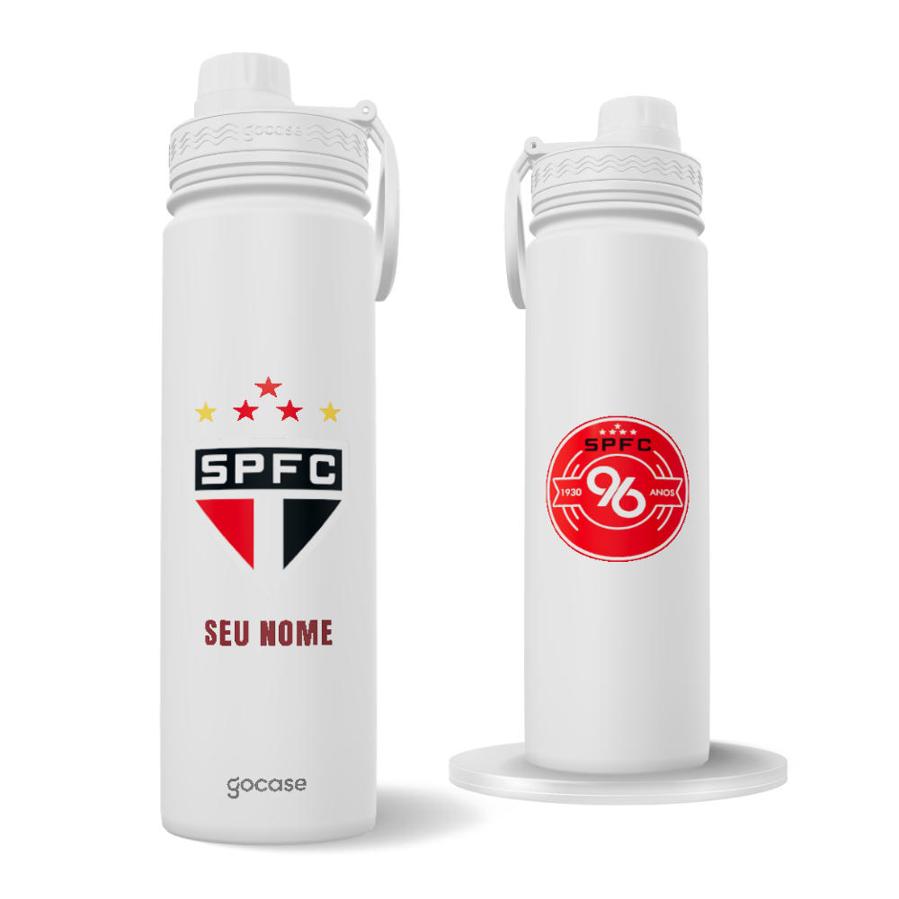 Garrafa Térmica Fresh + Ebook - São Paulo - Uniforme 3 - 2026