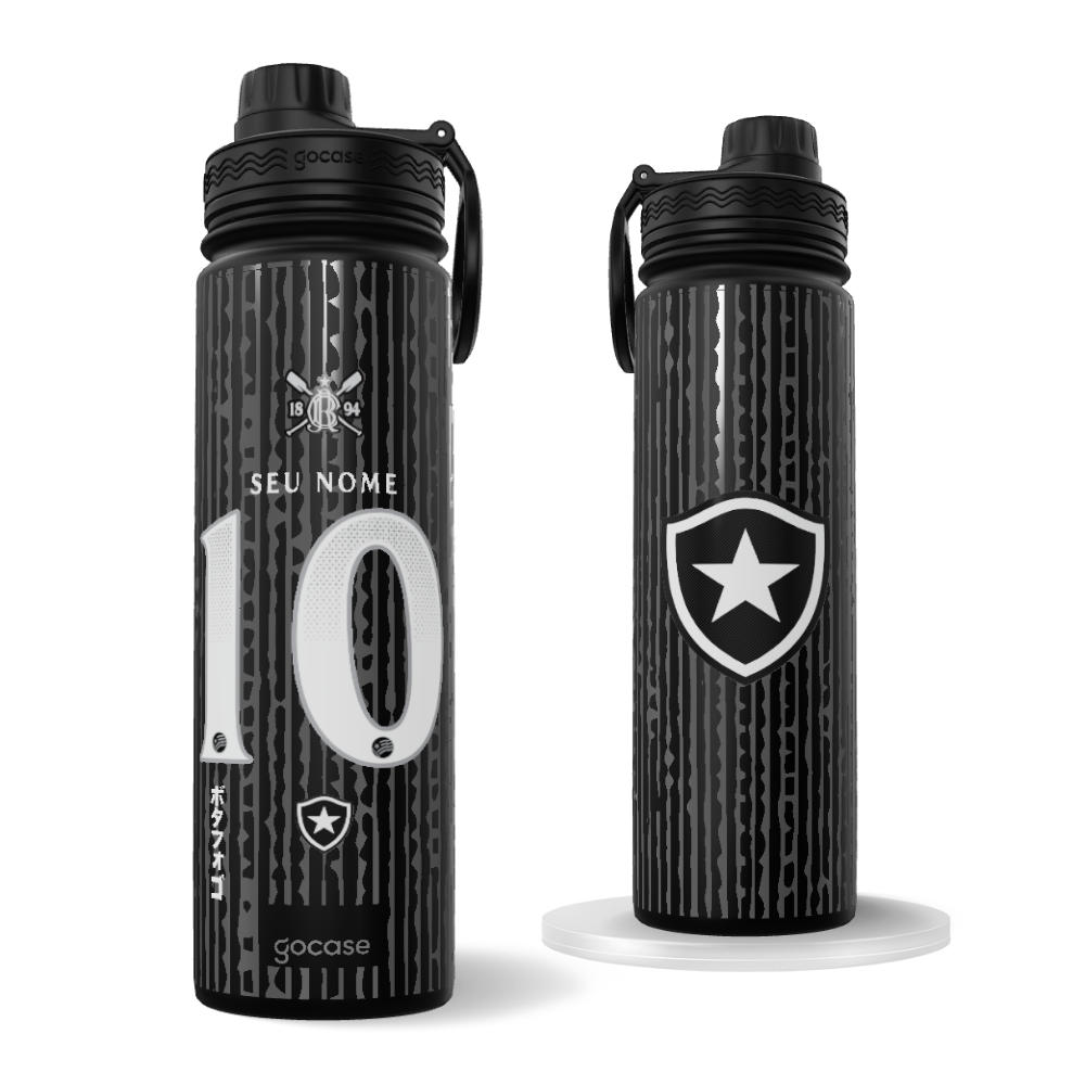 Garrafa Térmica Fresh + Ebook - Botafogo - Uniforme 2 Personalizado - 2026