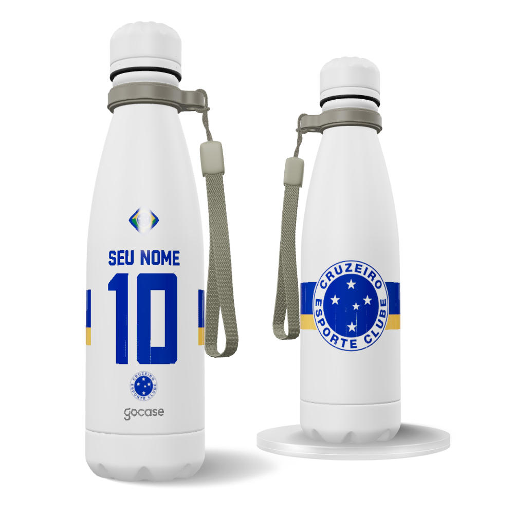 Garrafa Térmica Urban + Ebook - Cruzeiro - Uniforme 3 Personalizado - 2026