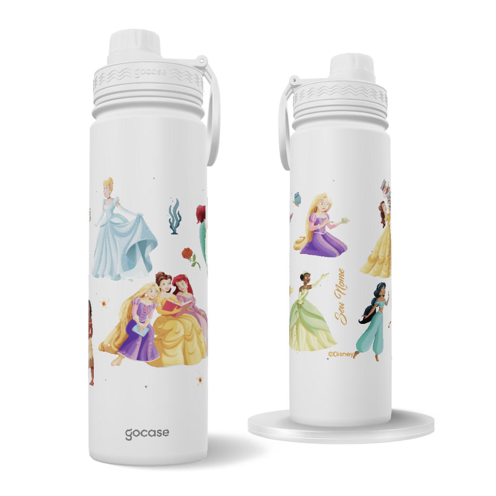 Garrafa Térmica Fresh - Encanto das Princesas