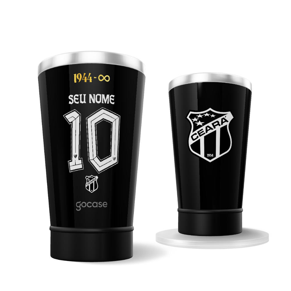 Copo Térmico Cerveja + Ebook - Ceará - Costas 2024 Personalizado