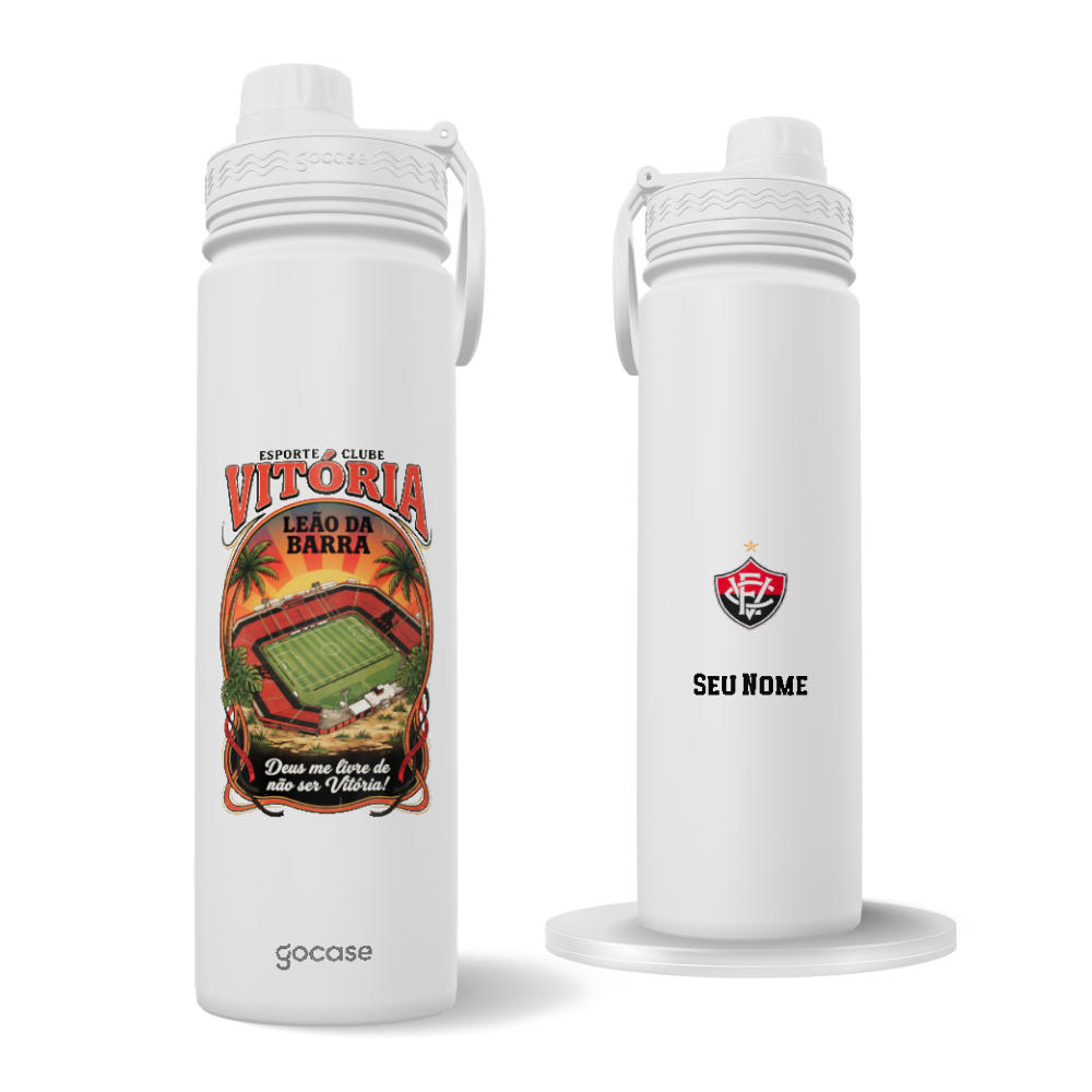 Garrafa Térmica Fresh - Vitória - Leão da Barra Raízes Imortais