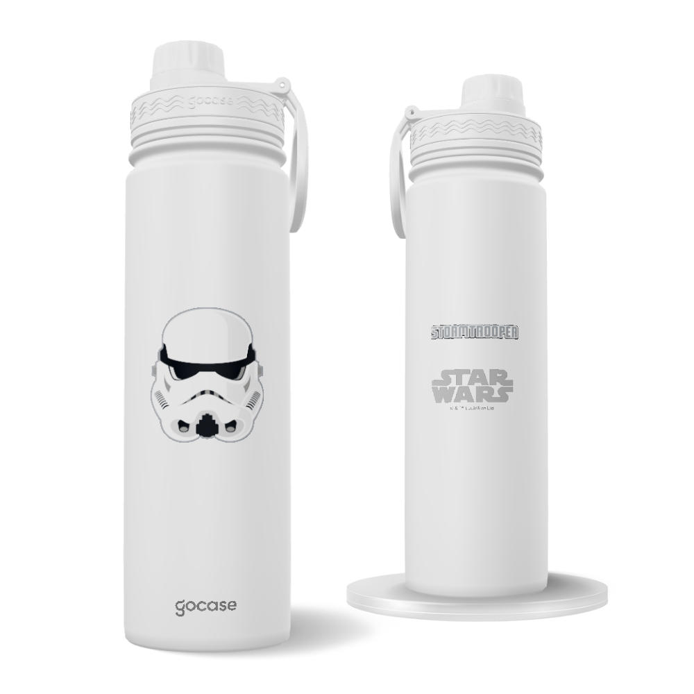 Garrafa Térmica Fresh + Ebook - Star Wars - Stormtrooper Garrafa Térmica Fresh + Ebook - Star Wars - Stormtrooper