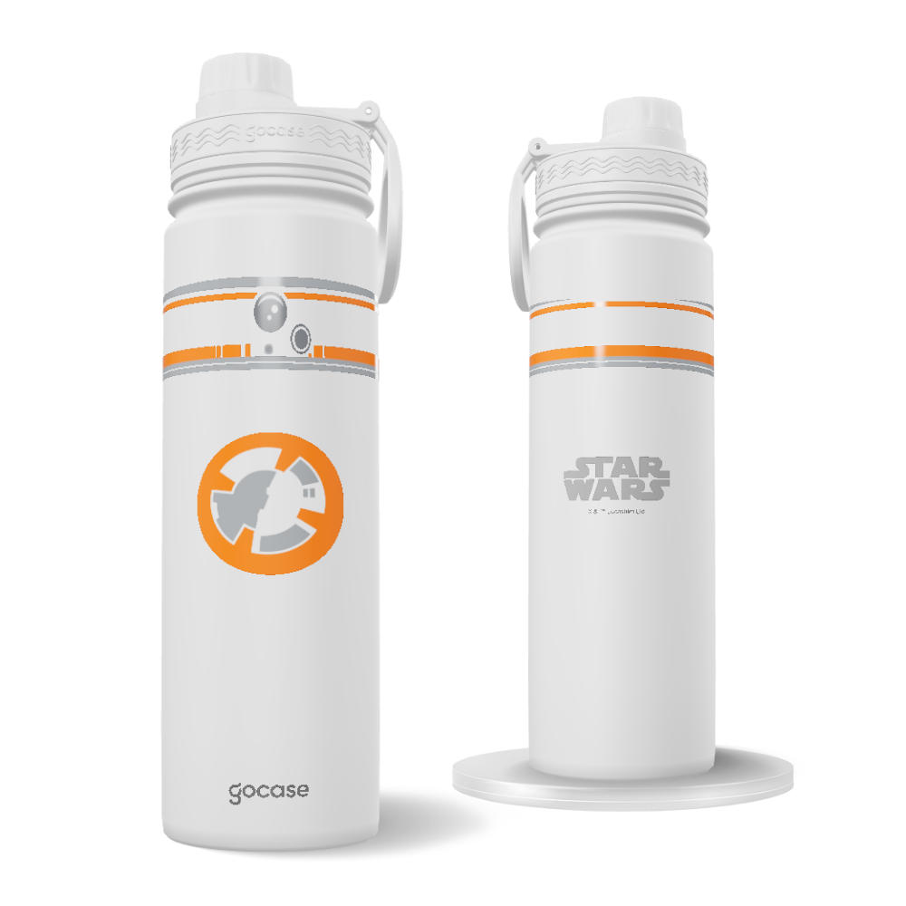Garrafa Térmica Fresh + Ebook - Star Wars - BB8