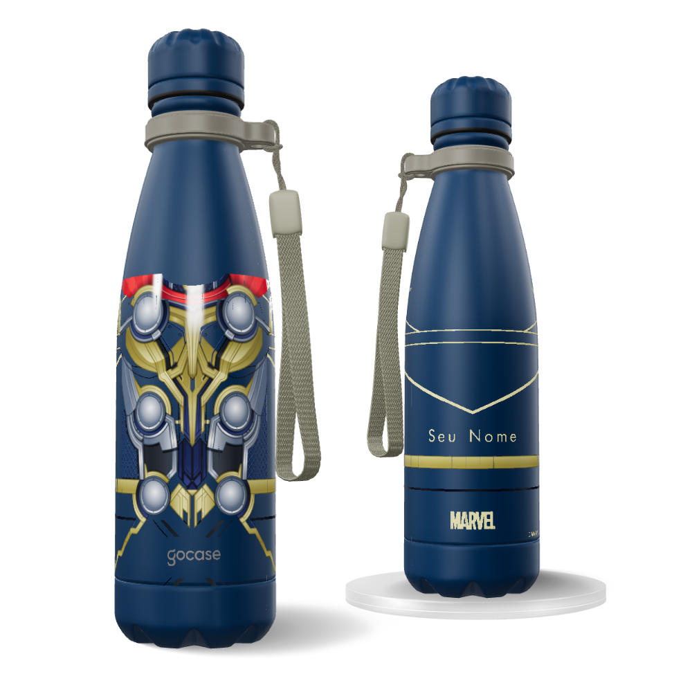 Garrafa Térmica Urban + Ebook - Thor - Asgardian Armor