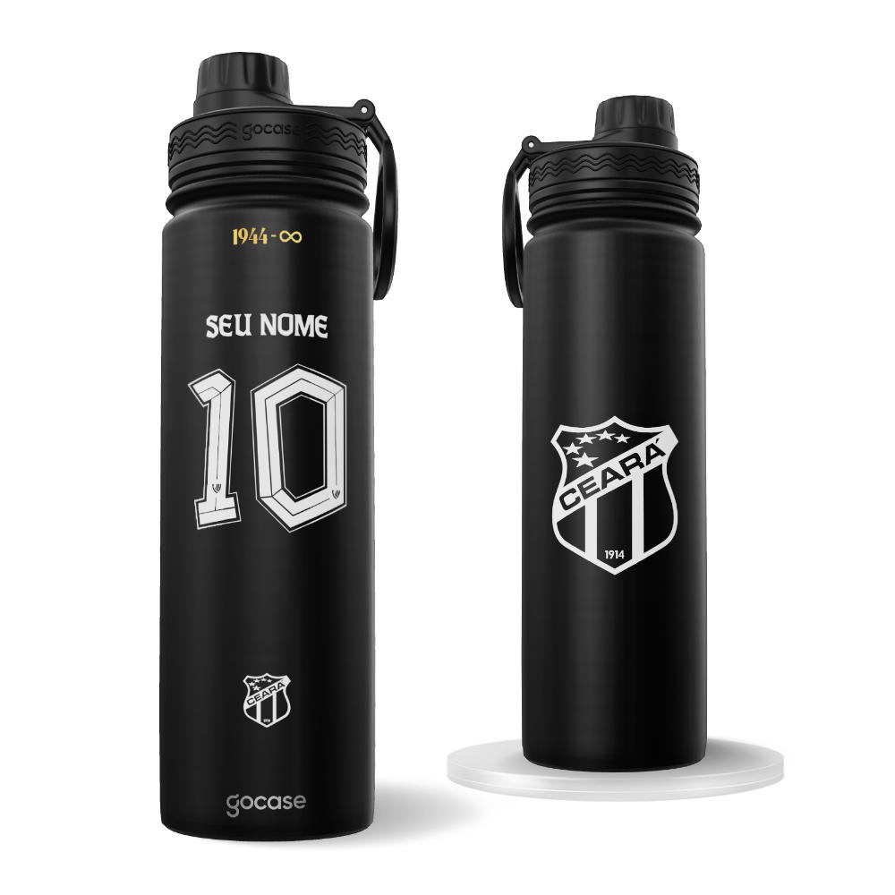 Garrafa Térmica Fresh + Ebook - Ceará - Costas Personalizado