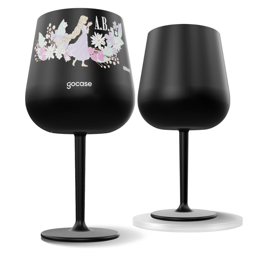 Taça Térmica Drink - Princesas - Primavera da Rapunzel