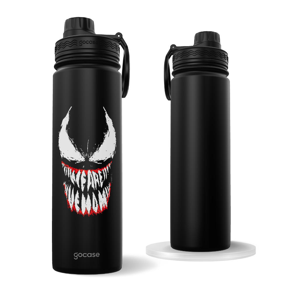 Garrafa Térmica Fresh + Ebook - Marvel - Venom