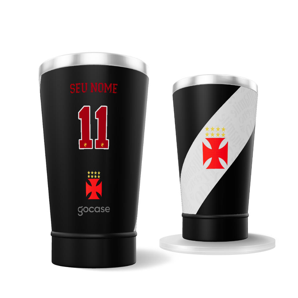 Copo Térmico Cerveja - Vasco - Costas 2 2024 Personalizado