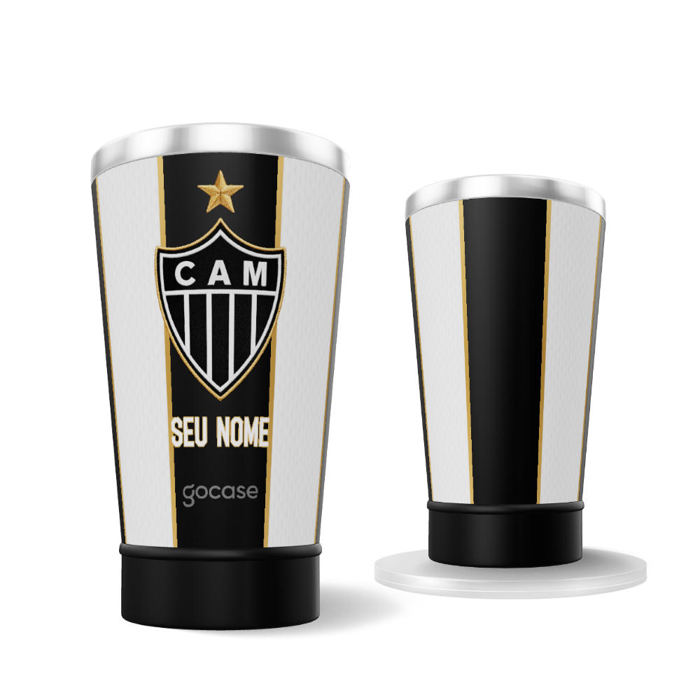 Copo Térmico Cerveja - Atlético Mineiro - Uniforme 1 2026