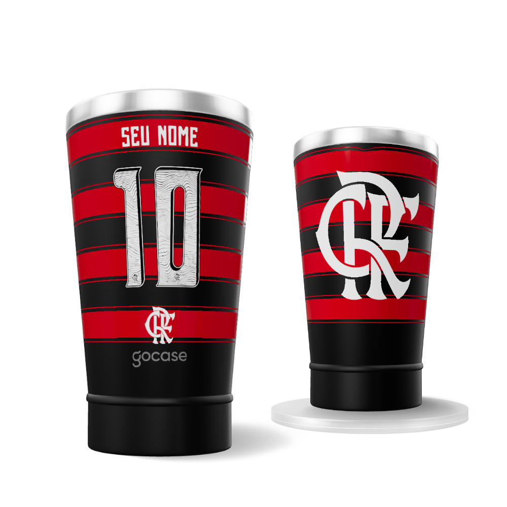 Copo Térmico Cerveja - Flamengo Uniforme 1 2025 P