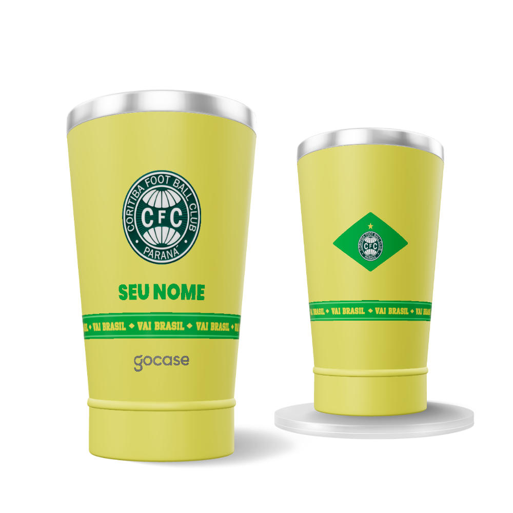 Copo Térmico Cerveja - Coritiba - Brasil Core