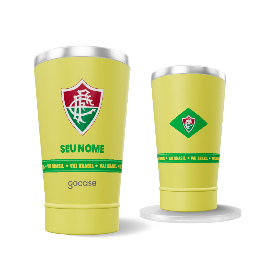 Copo Térmico Cerveja - Fluminense - Brasil Core