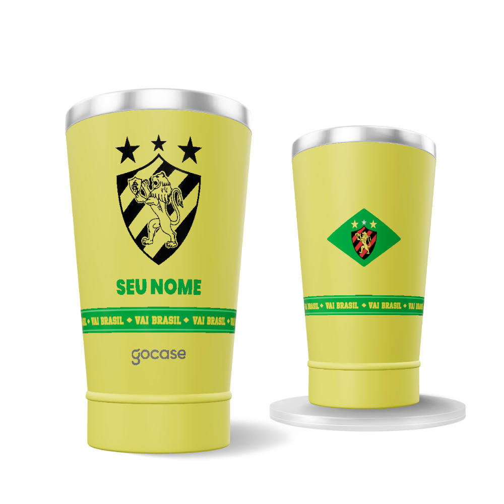 Copo Térmico Cerveja - Sport - Brasil Core