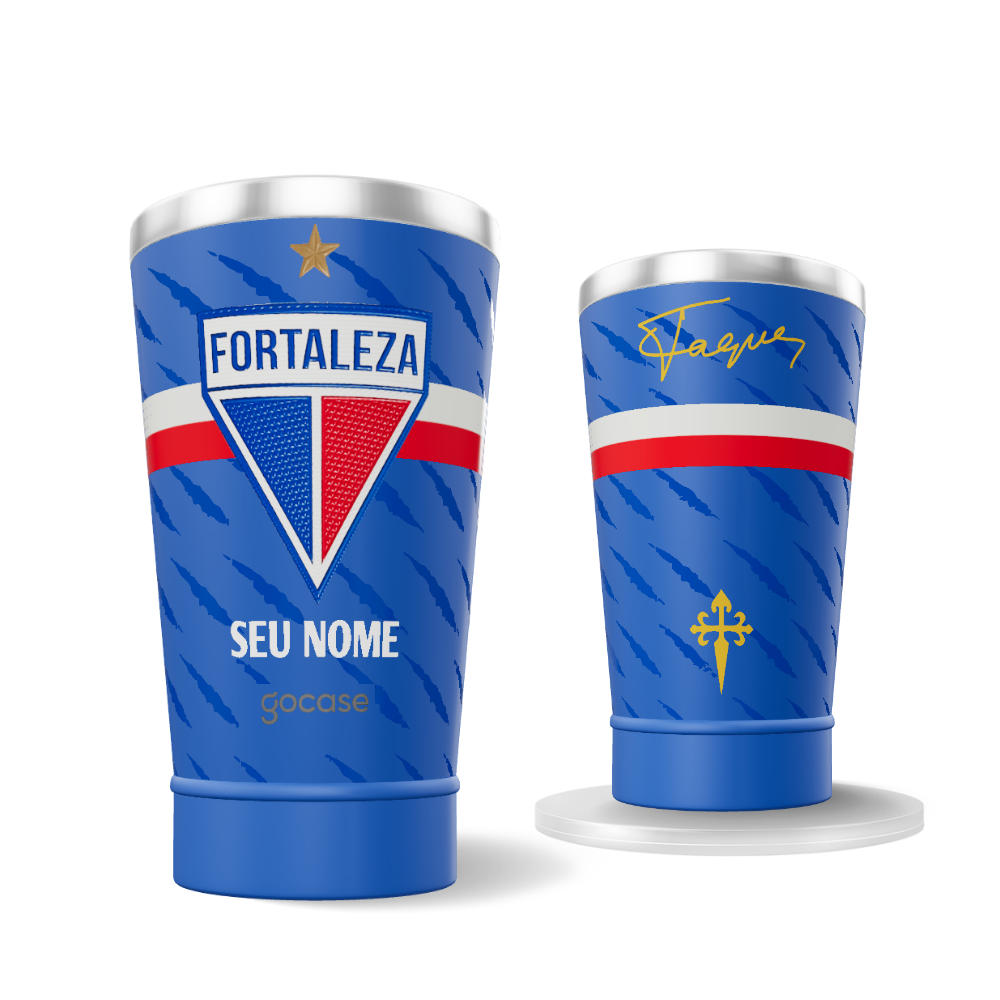 Copo Térmico Cerveja - Fortaleza - Uniforme 1 Copa do Nordeste 2025