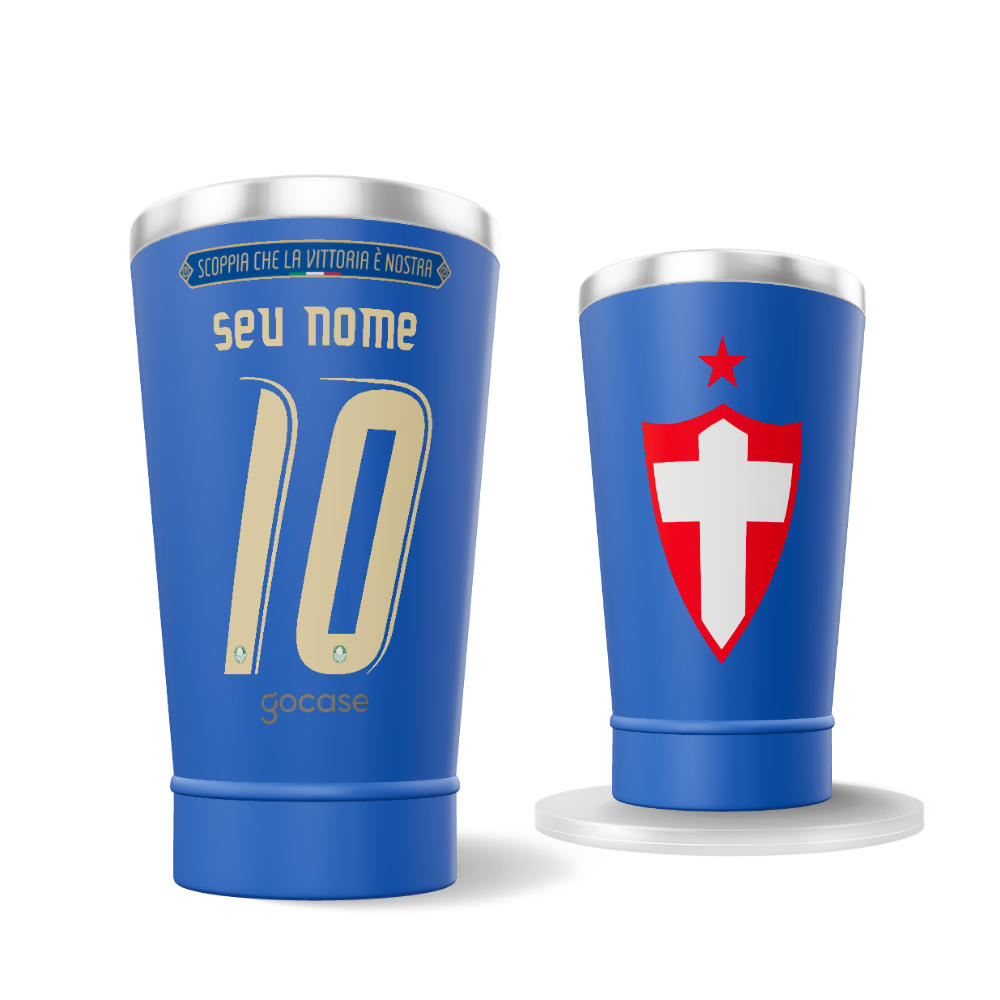 Copo Térmico Cerveja - Palmeiras - Uniforme 3 2026 Personalizado