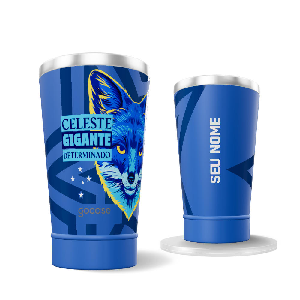Copo Térmico Cerveja - Cruzeiro - Raposa Celeste