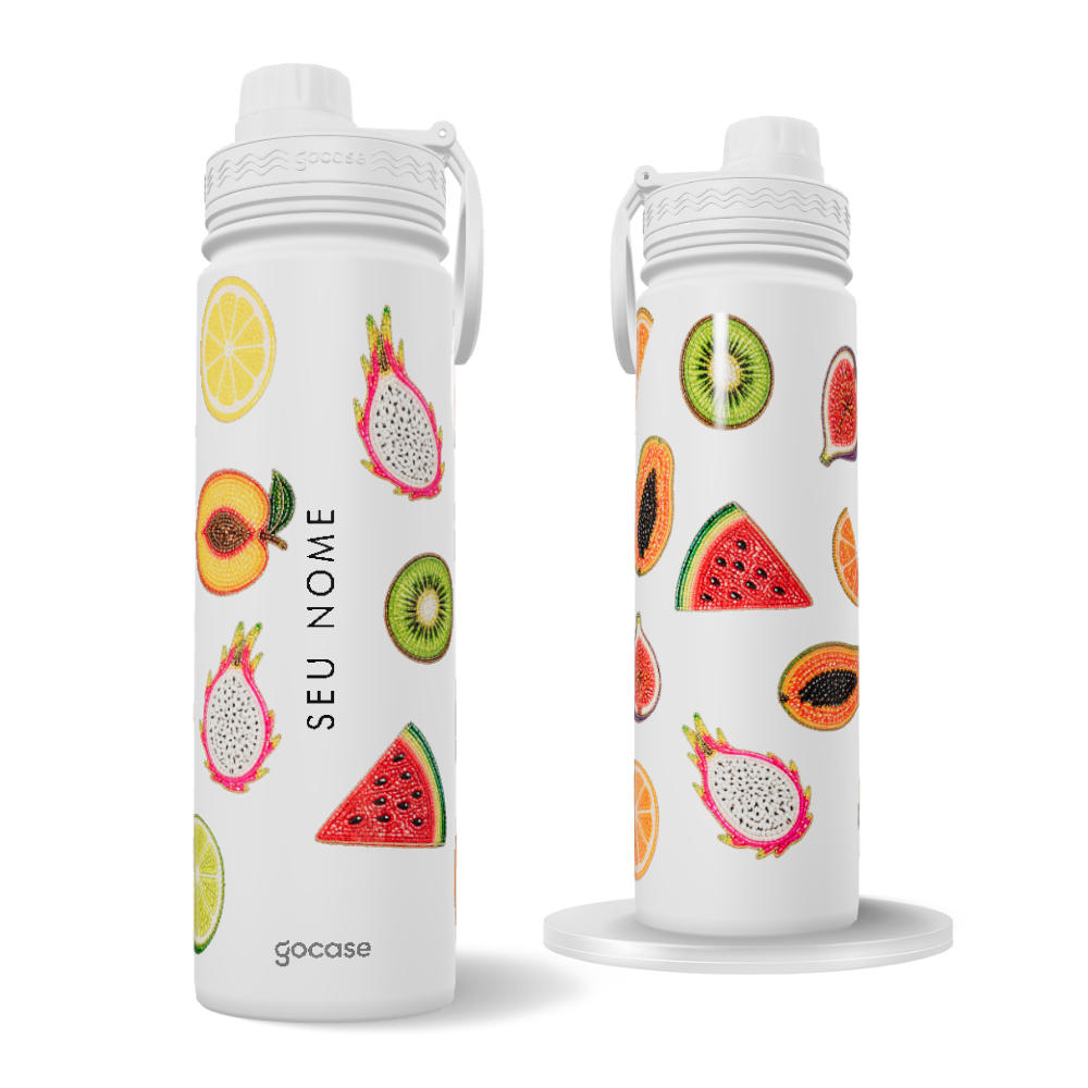 Garrafa Térmica Fresh + Ebook - Frutas Cristalizadas