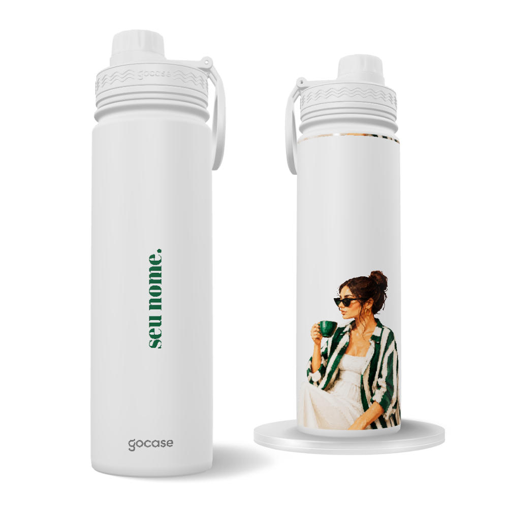 Garrafa Térmica Fresh + Ebook - Chic And Cool Girl