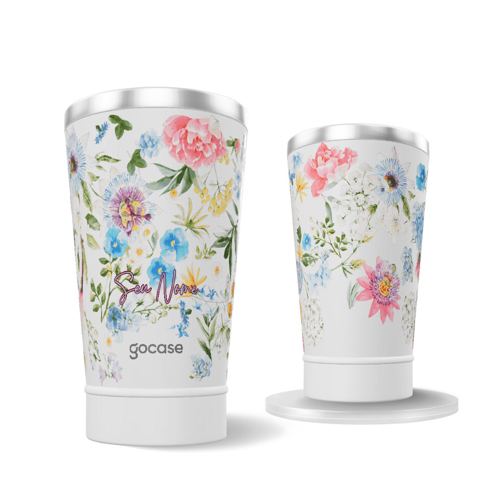 Copo Térmico - Spring Garden