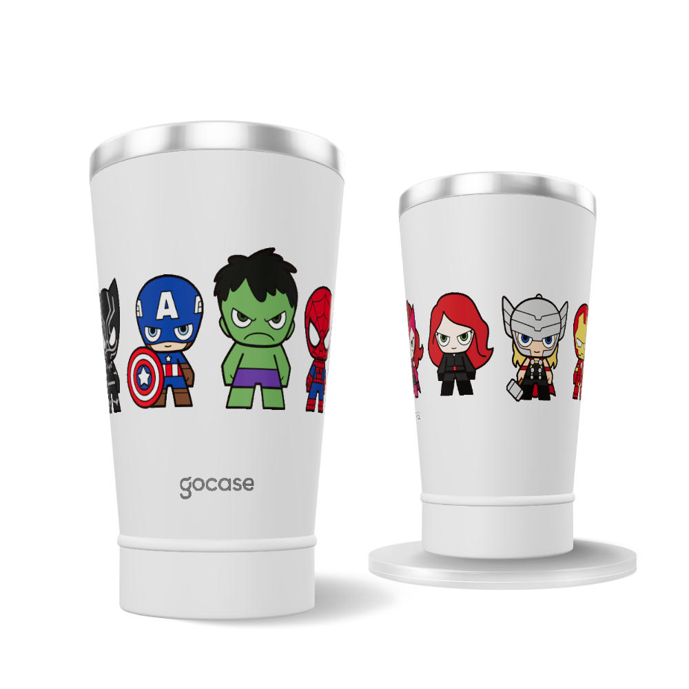 Copo Térmico - Marvel - Cute Comic