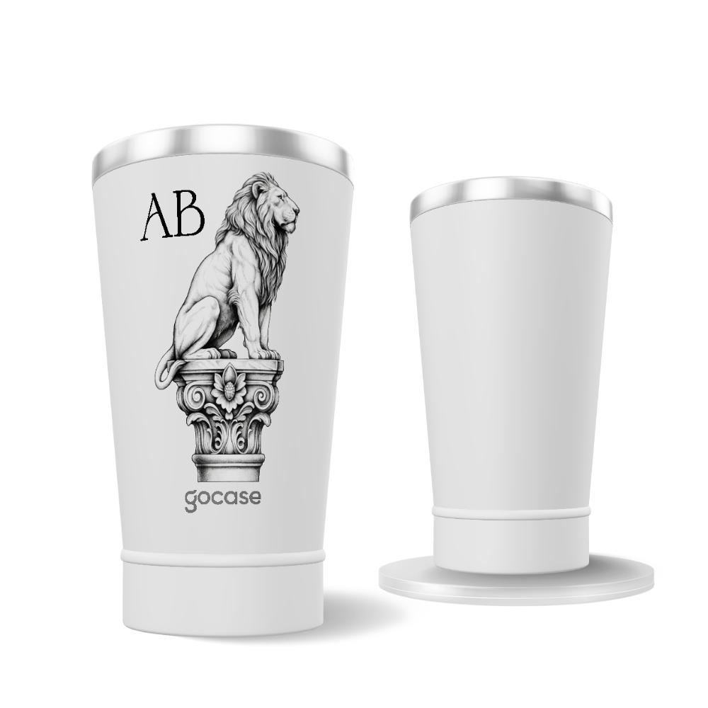 Copo Térmico Cerveja - Lion Outline