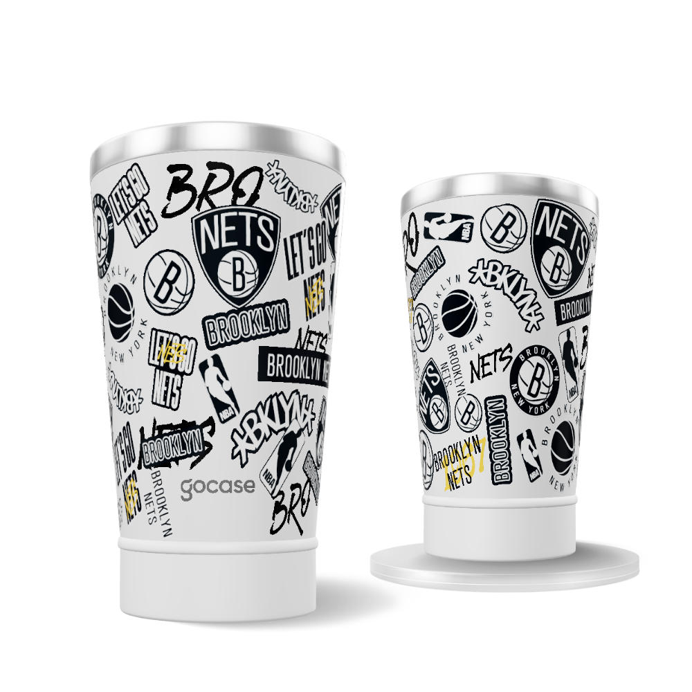Copo Térmico - Brooklyn Nets - Colagem