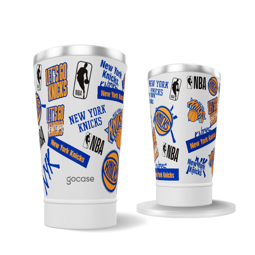 Copo Térmico - New York Knicks - Colagem