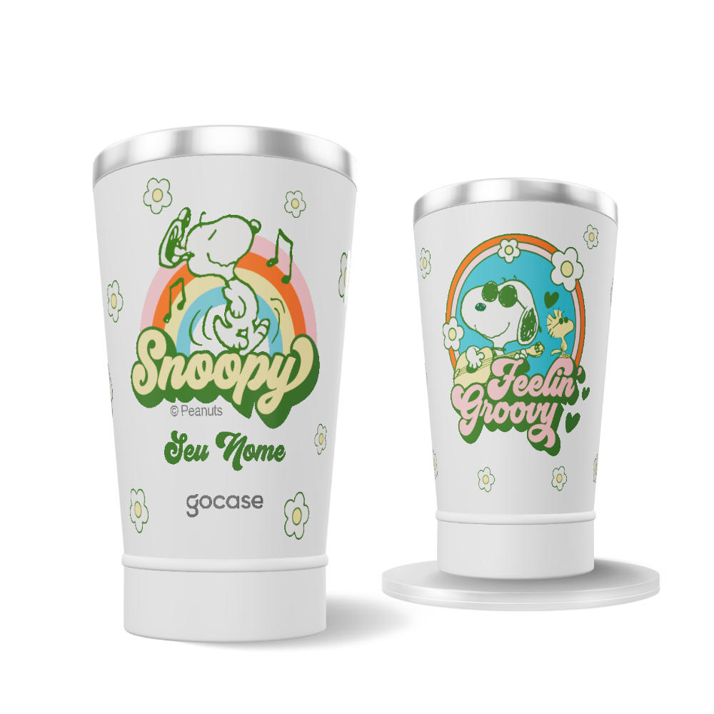 Copo Térmico - Snoopy Groovy