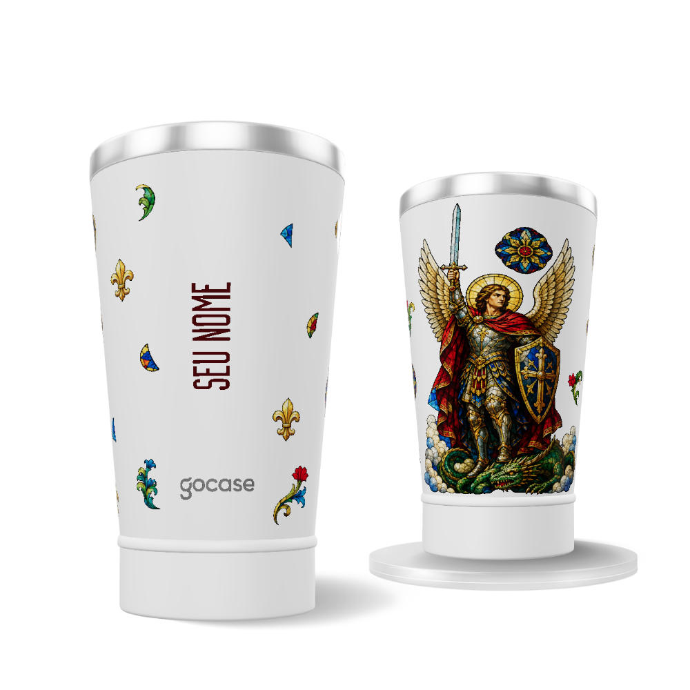 Copo Térmico - São Miguel Arcanjo Vitral