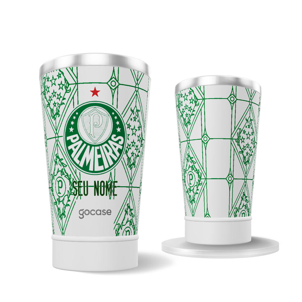 Copo Térmico Cerveja - Palmeiras - Uniforme 1 2025
