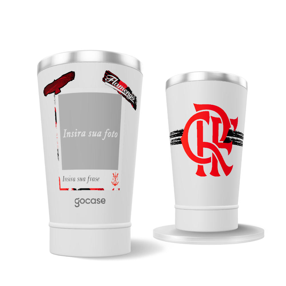 Copo Térmico Cerveja - Flamengo Amor em Campo